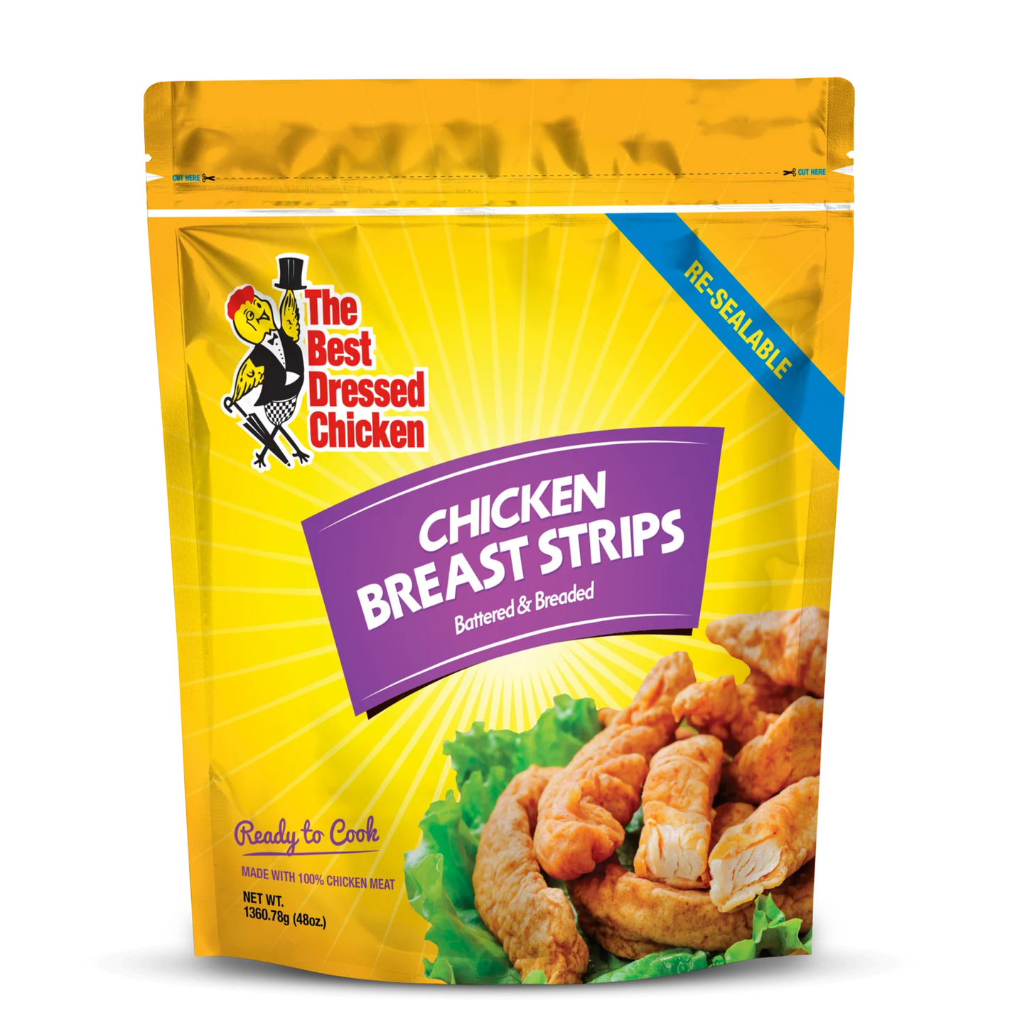 Best Dressed Frozen Chicken Breast Strips