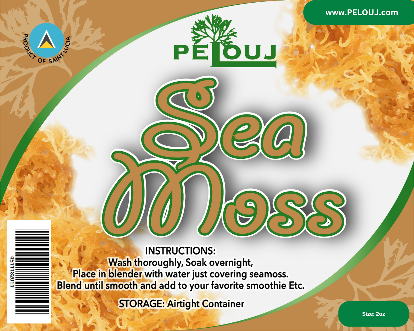 Sample Seamoss Pack