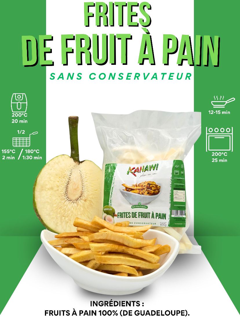 Breadfruit Fries/ Frites De Fruit À Pain