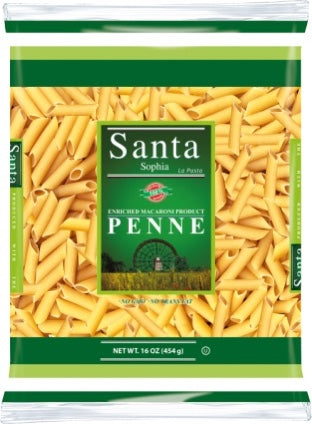 Santa Sophia Penne Pasta - 10lbs