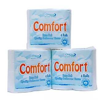 Comfort - 4 Pkt Toilet Tissue