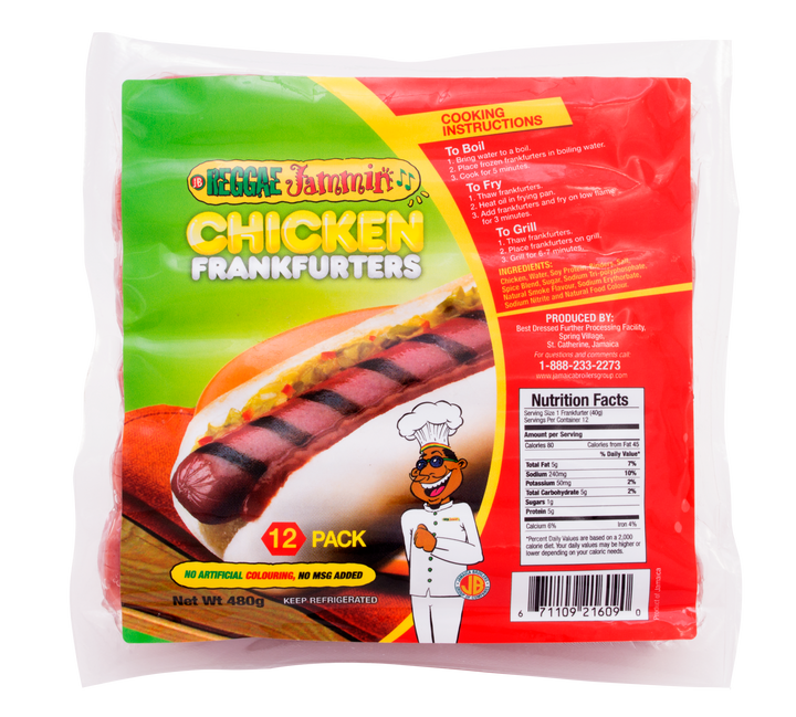 Chicken Frankfurters