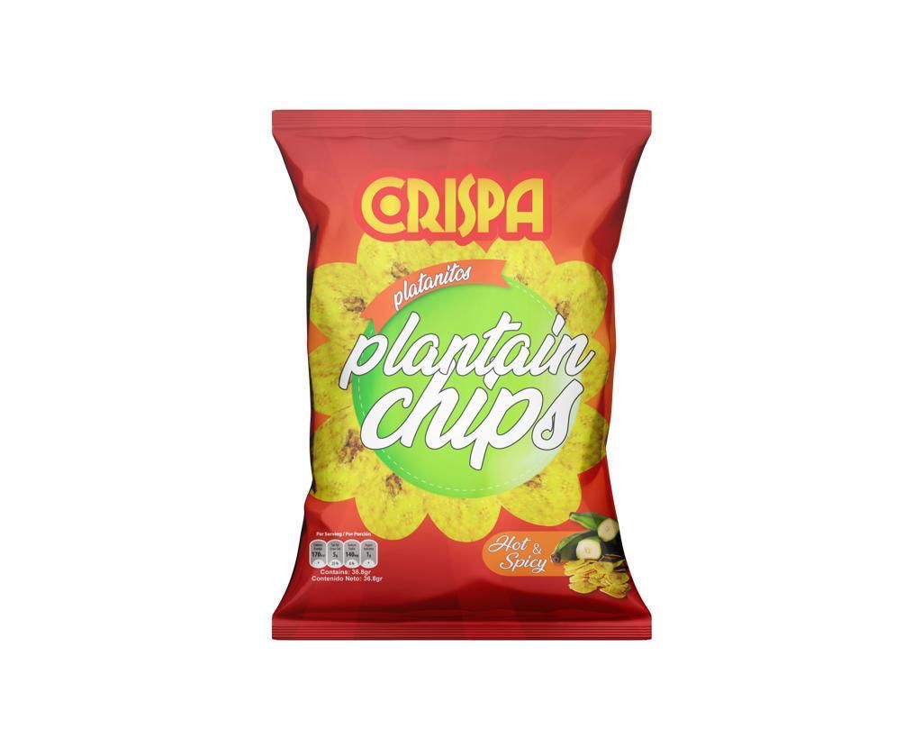 Crispa Plantain Chips - Hot & Spicy