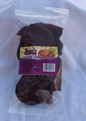 Sweet Potato Chips (Abby's Foods)