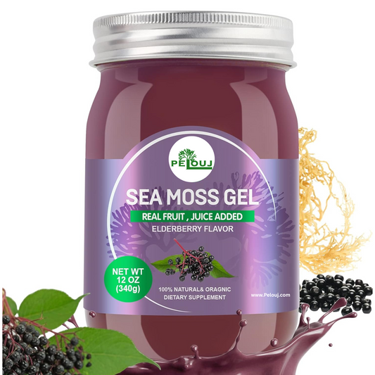 Elderberry Seamoss Gel - 16oz