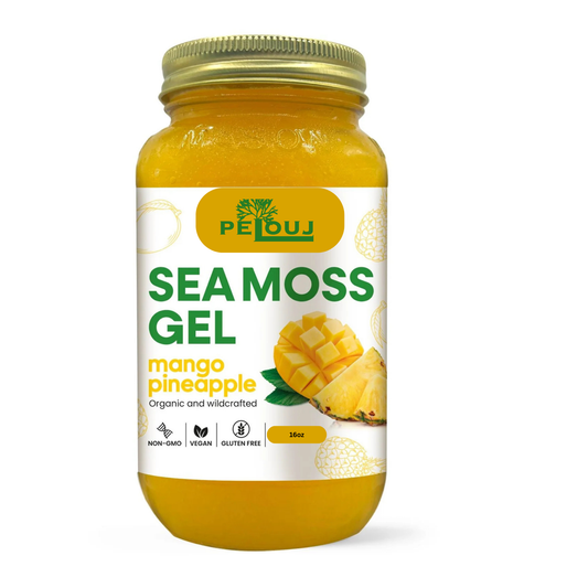 Mango Pineapple Seamoss Gel - 16oz