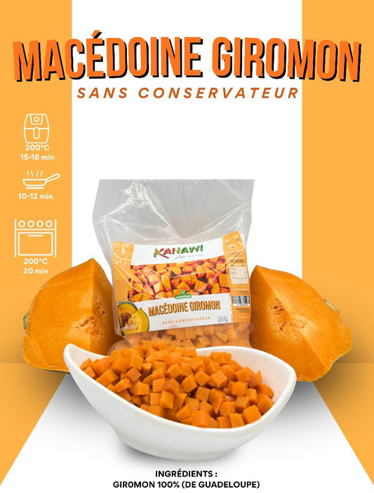 Frozen Papaya Chunks/ Macèdoine Giromon - 2kg