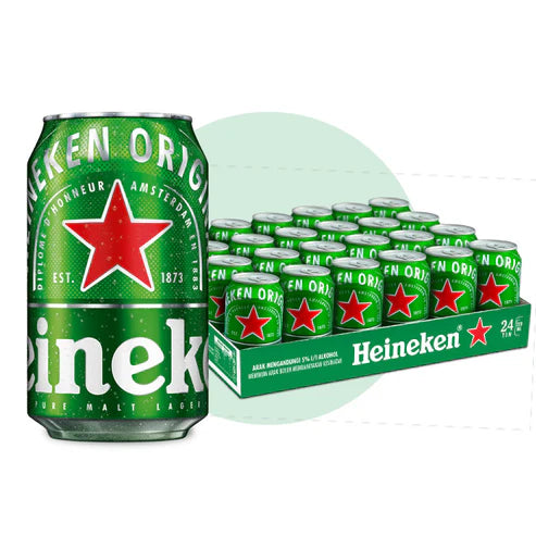 HEINEKEN CAN 35.5CL 12OZ 24 PK