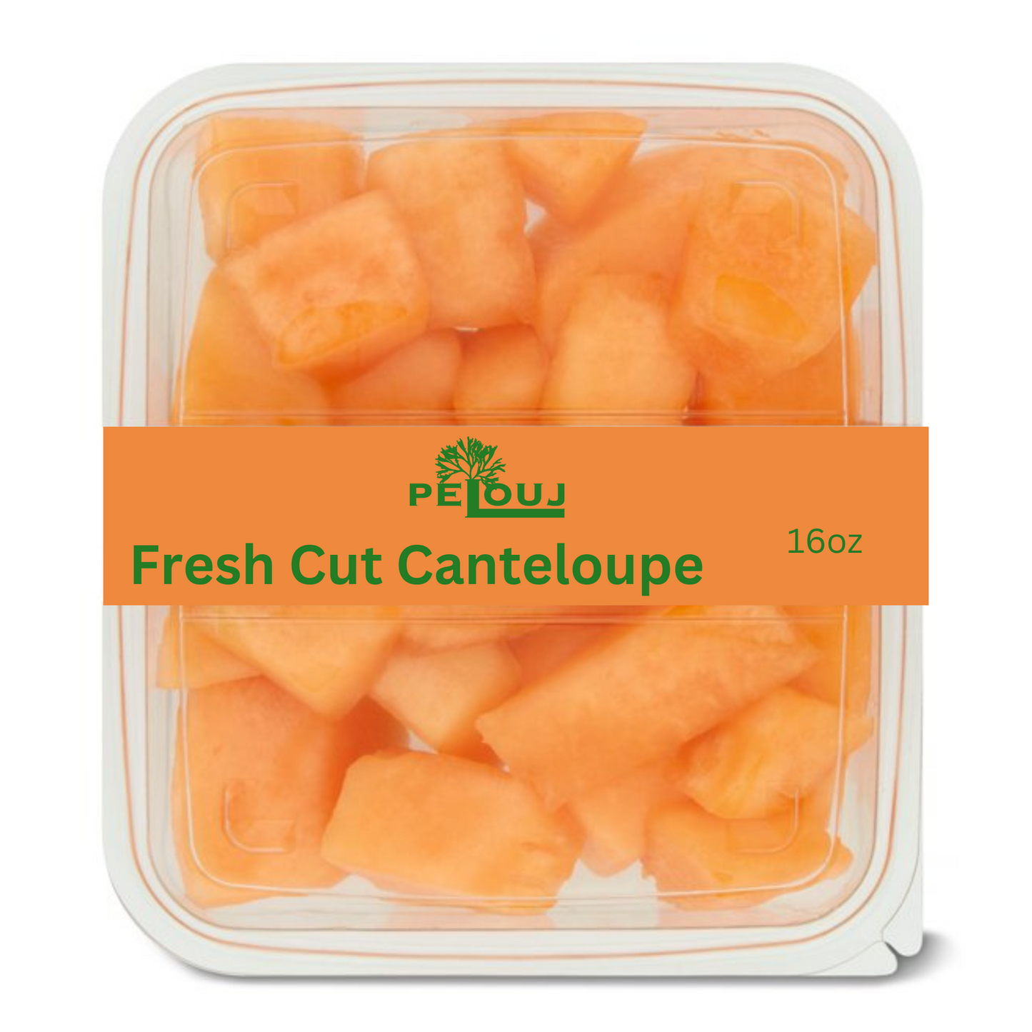 Cantaloupe - Fresh Cut Chunks