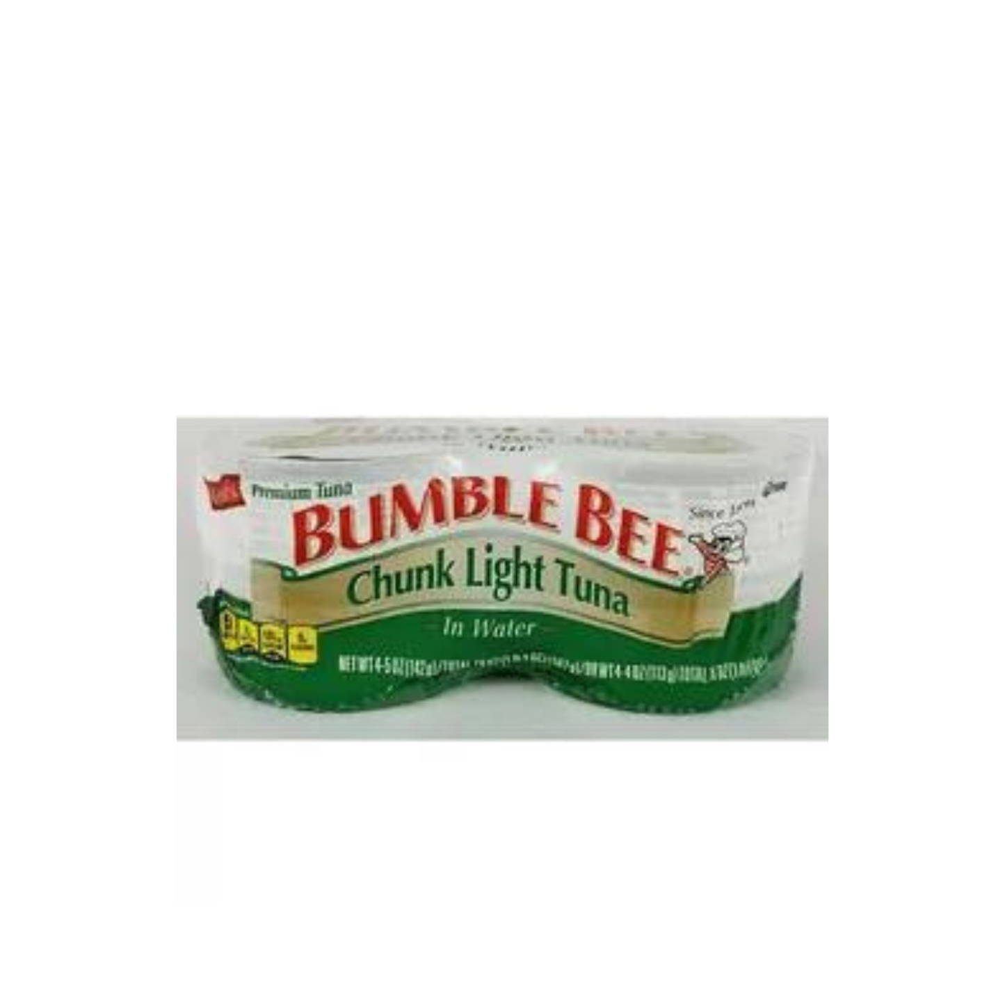 Bumble Bee Tuna Fish in Water - 106g - 4 Pack