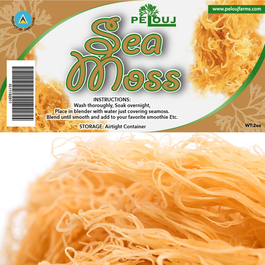 2oz Gold Seamoss Packets