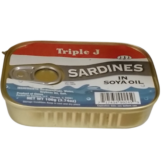 Triple J Sardines in Soya Oil