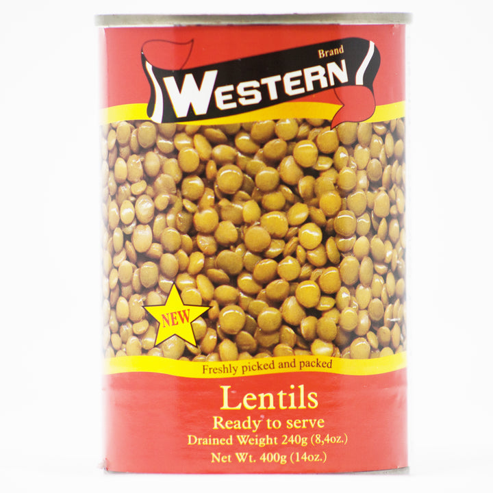Western Canned Lentils - 400g