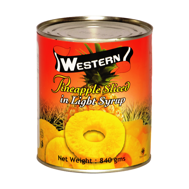 Western Pineapple in Light Syrup - 840g